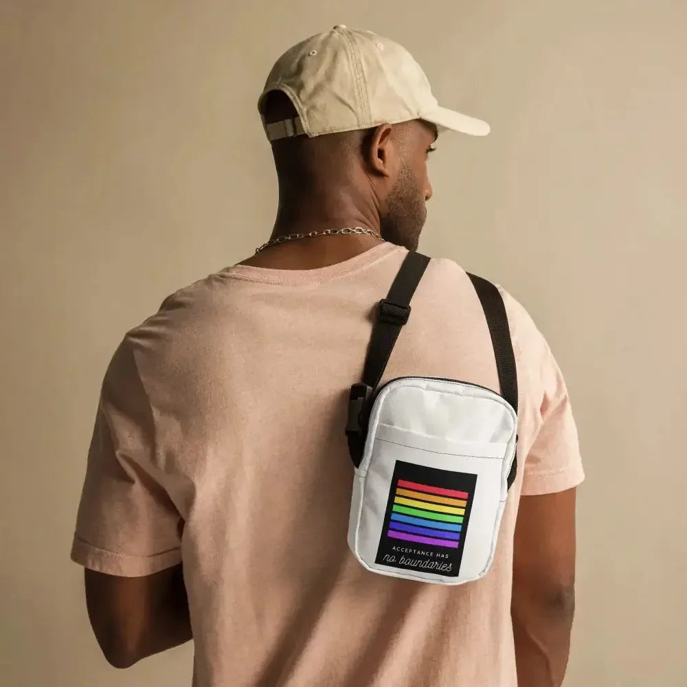 Acceptance Has No Boundaries Crossbody Purse - FloofChonk