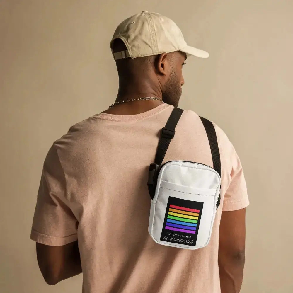 Acceptance Has No Boundaries Crossbody Purse - FloofChonk