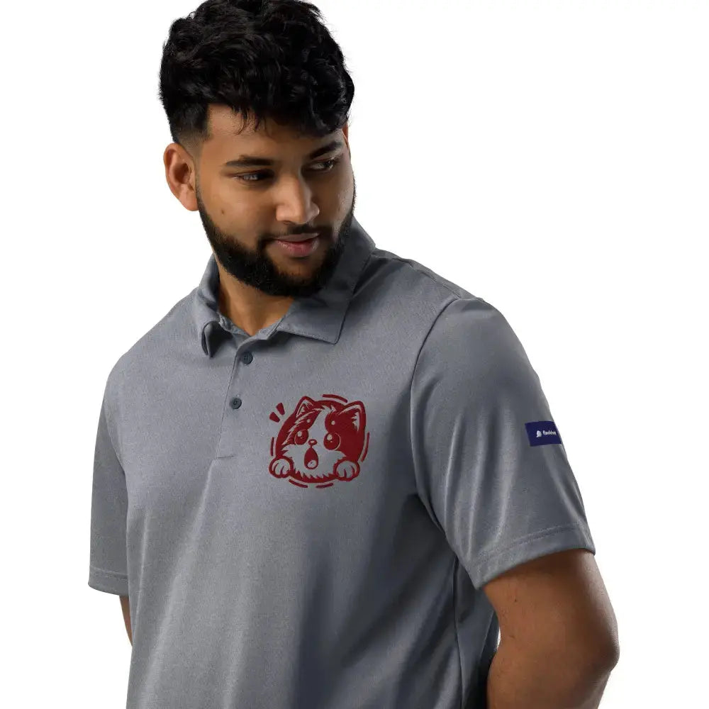 adidas space - dyed polo - FloofChonk