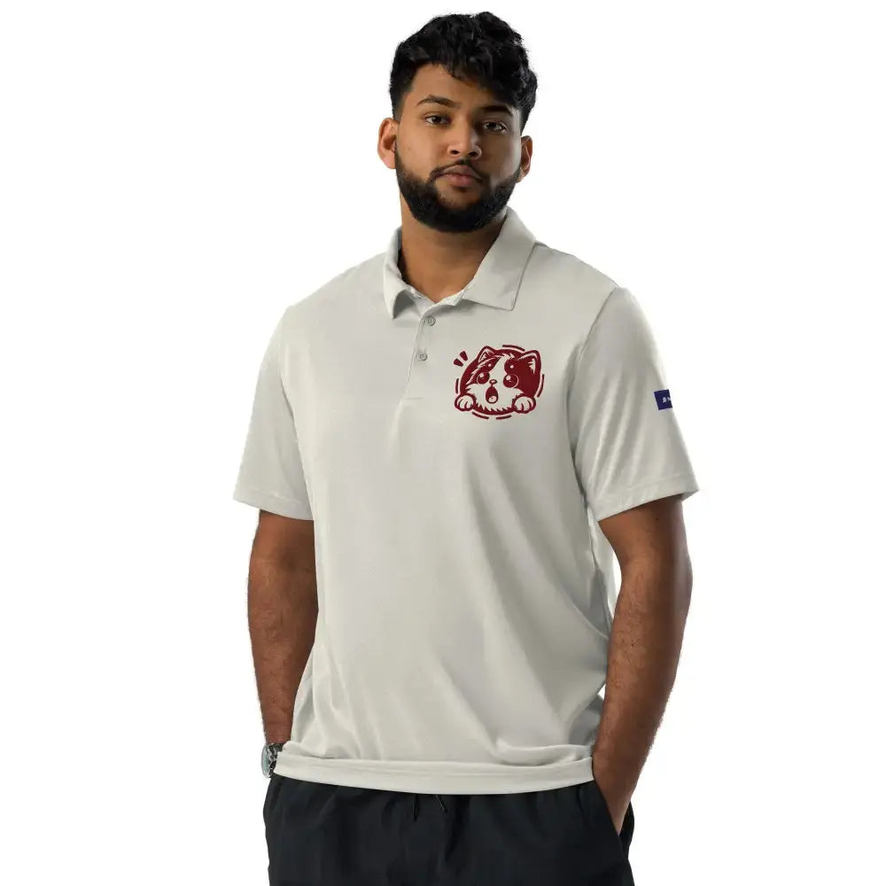 adidas space - dyed polo - FloofChonk