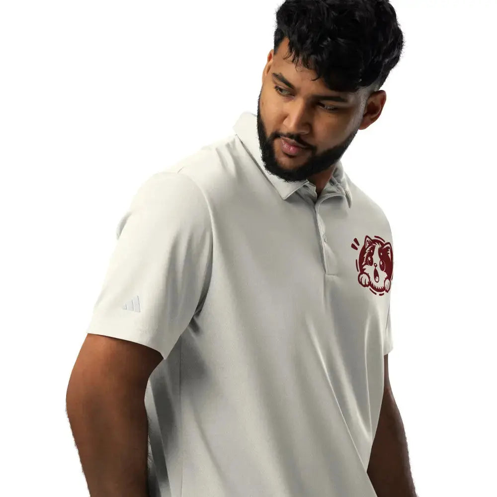 adidas space - dyed polo - FloofChonk