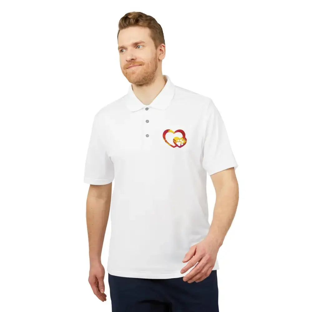 Adidas Unisex Performance Polo - Sporty, Stylish, Perfect for Golf, Everyday Wear, Casual Outings, Valentine’s Gift - FloofChonk