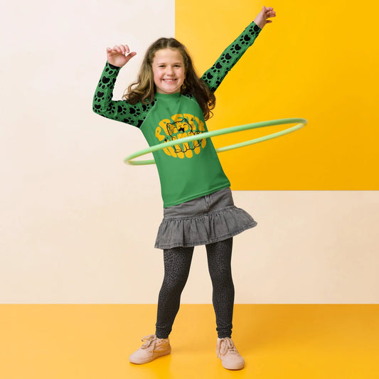 Cat Paw Youth Rash Guard - FloofChonk