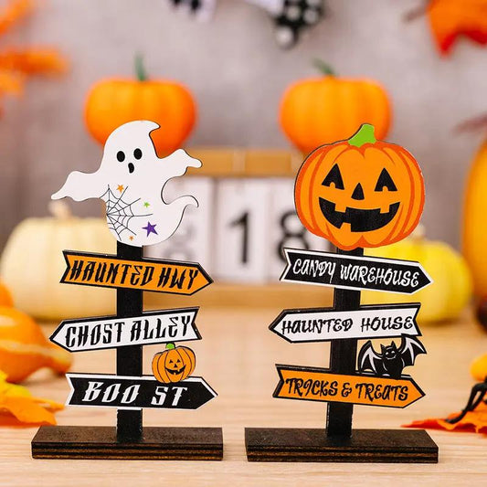 2-Piece Halloween Element Decor Ornaments - FloofChonk