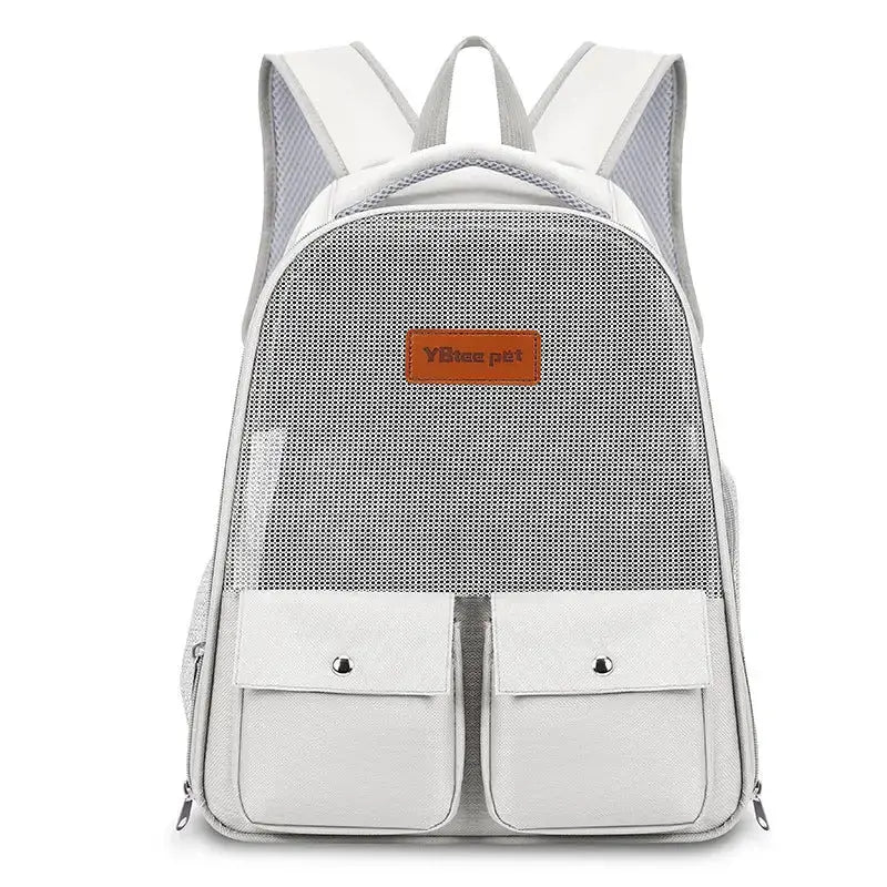 Breathable Large Capacity Backpack Pet Bag Foldable - FloofChonk