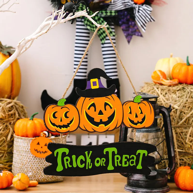 HALLOWEEN TRICK OR TREAT Hanging Widget - FloofChonk