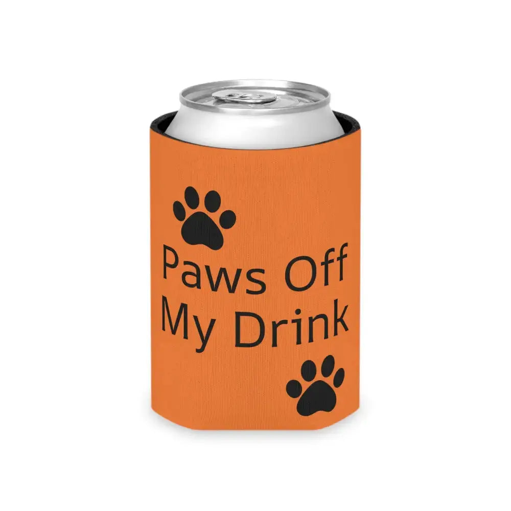 Can Cooler - Paws off my drink can coozy - Accessories