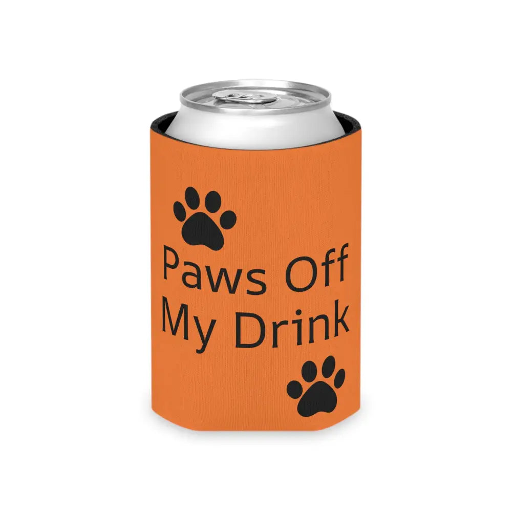 Can Cooler - Paws off my drink can coozy - Accessories