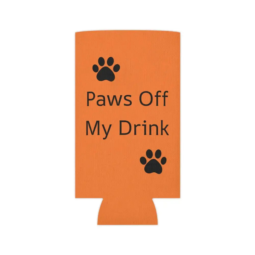 Can Cooler - Paws off my drink can coozy - Accessories