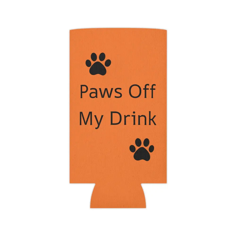 Can Cooler - Paws off my drink can coozy - Accessories