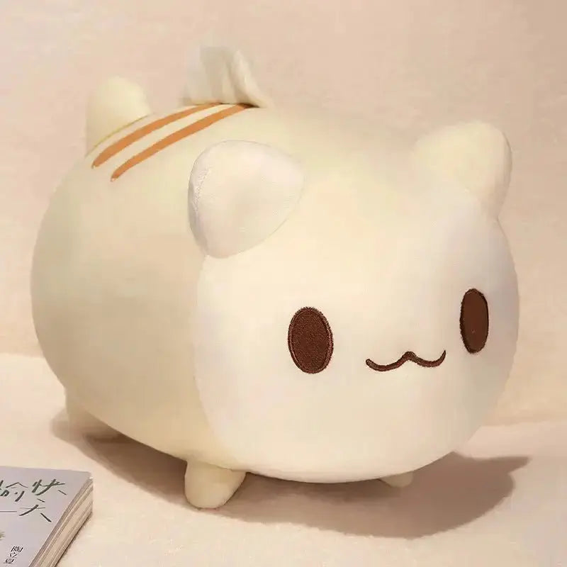 Cartoon Cute Fishtail Cat Plush Toy Accompany Doll Girl Bed Sofa Doll Birthday Gift - FloofChonk