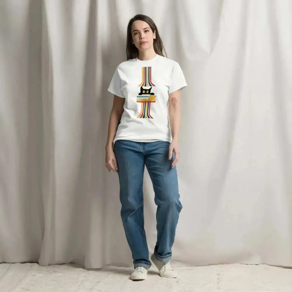 Cat Classic T-Shirt - FloofChonk