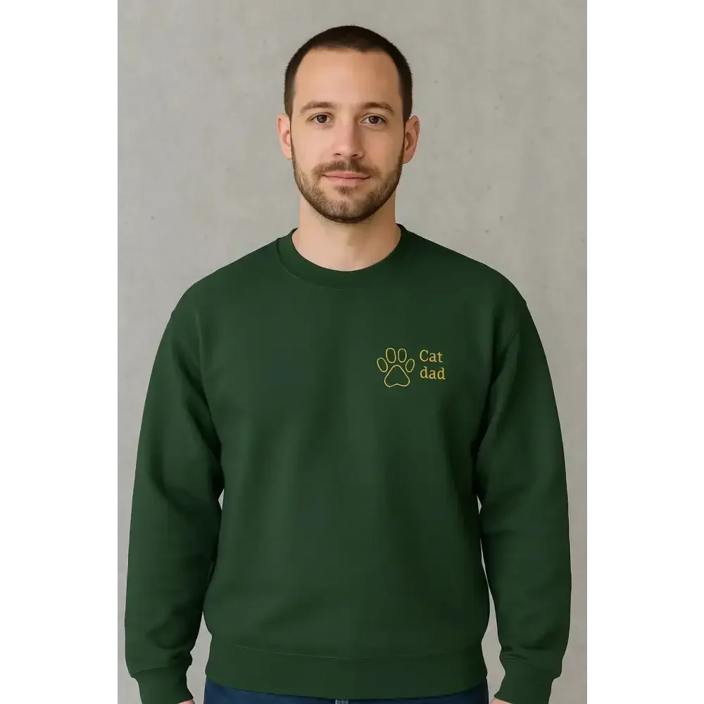 Cat Dad Sweatshirt - FloofChonk