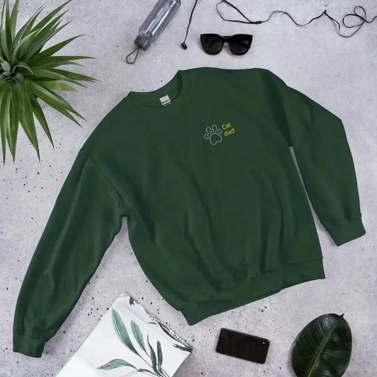 Cat Dad Sweatshirt - FloofChonk