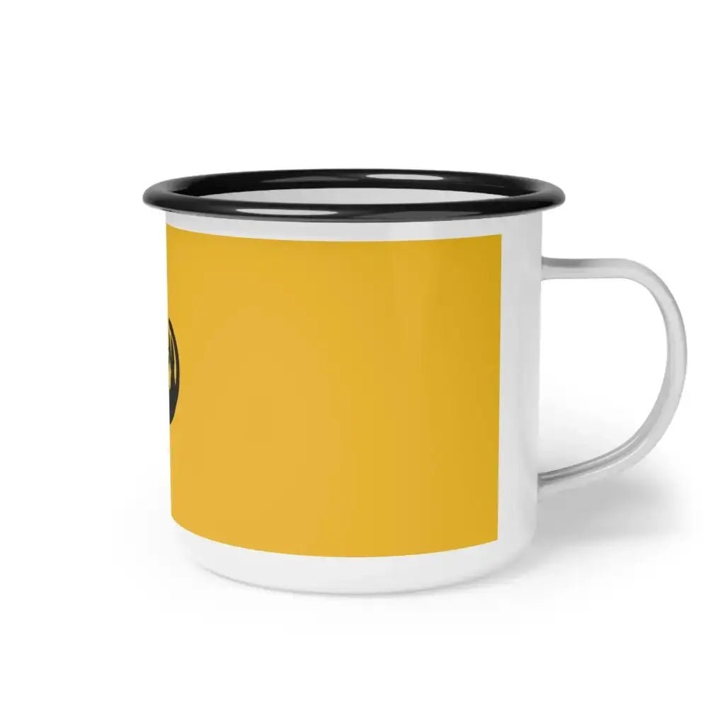 Cat Lover Enamel Camp Cup - Cute Kitty Design for Camping & Home - FloofChonk