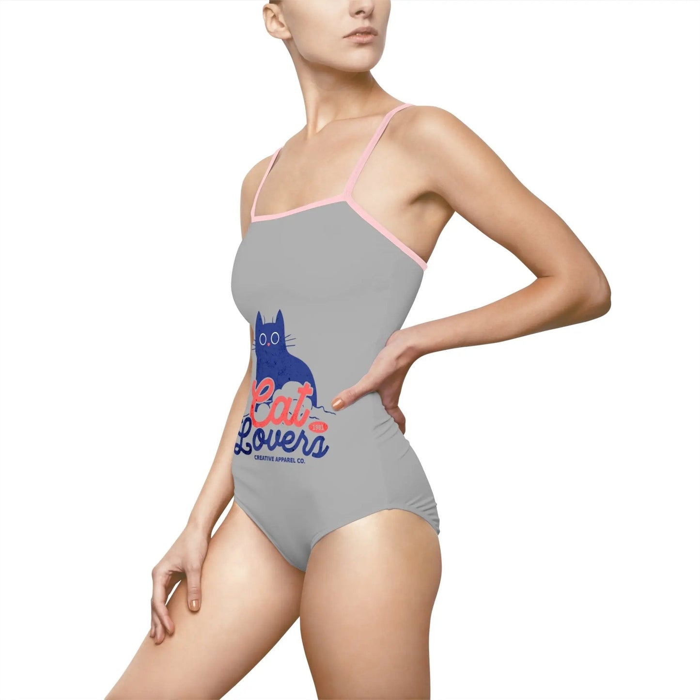 Cat Lovers Women's One Piece Swimsuit - FloofChonk