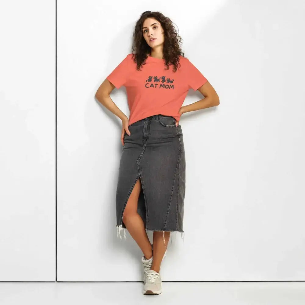 Cat Mom Women’s T-Shirt - FloofChonk