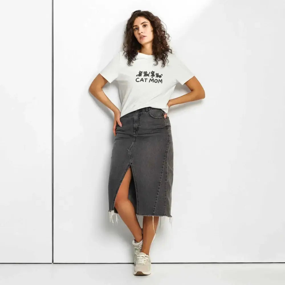Cat Mom Women’s T-Shirt - FloofChonk