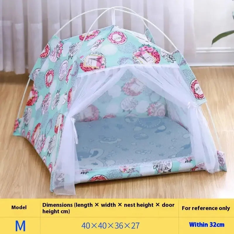 Cat Nest Summer Tent Kennel Four Seasons Universal - FloofChonk