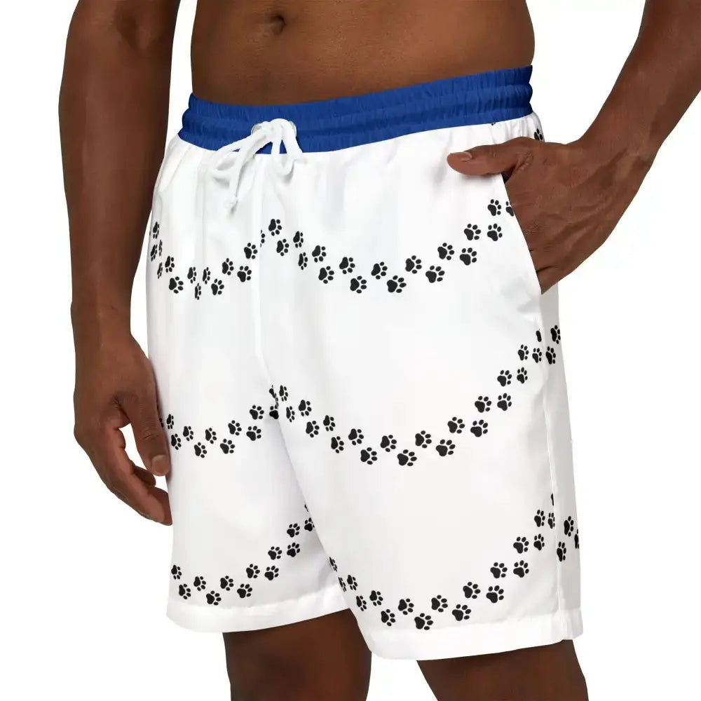 Cat Paws Unisex Swim Shorts - All Over Prints