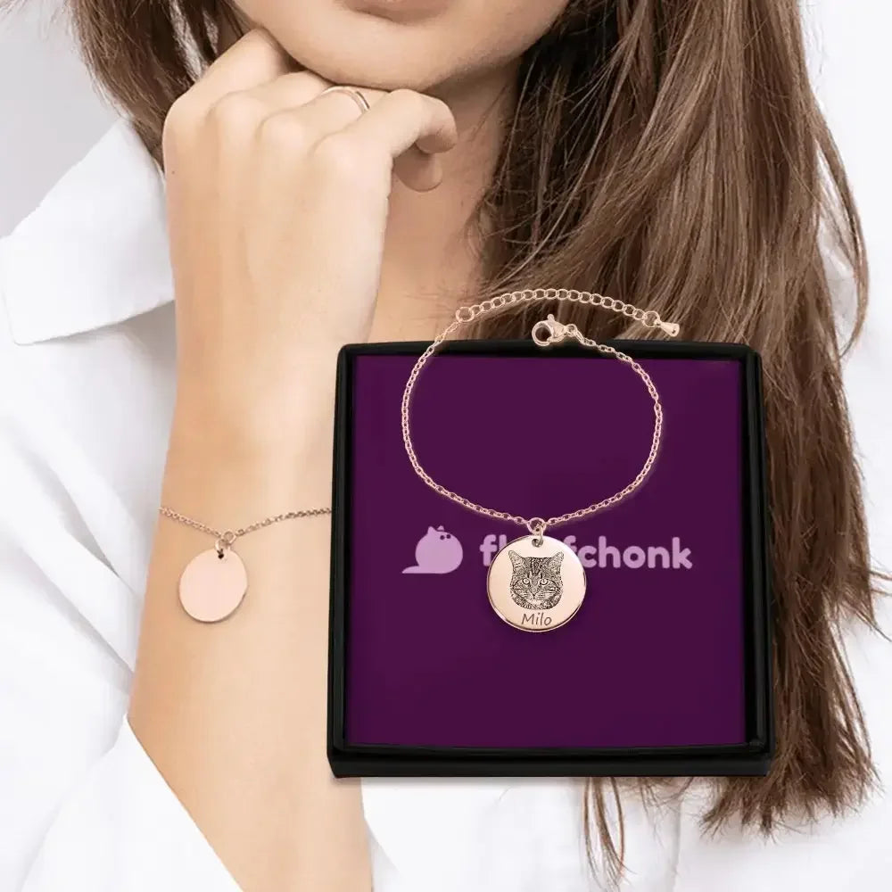 Cat Portrait Bracelet - FloofChonk