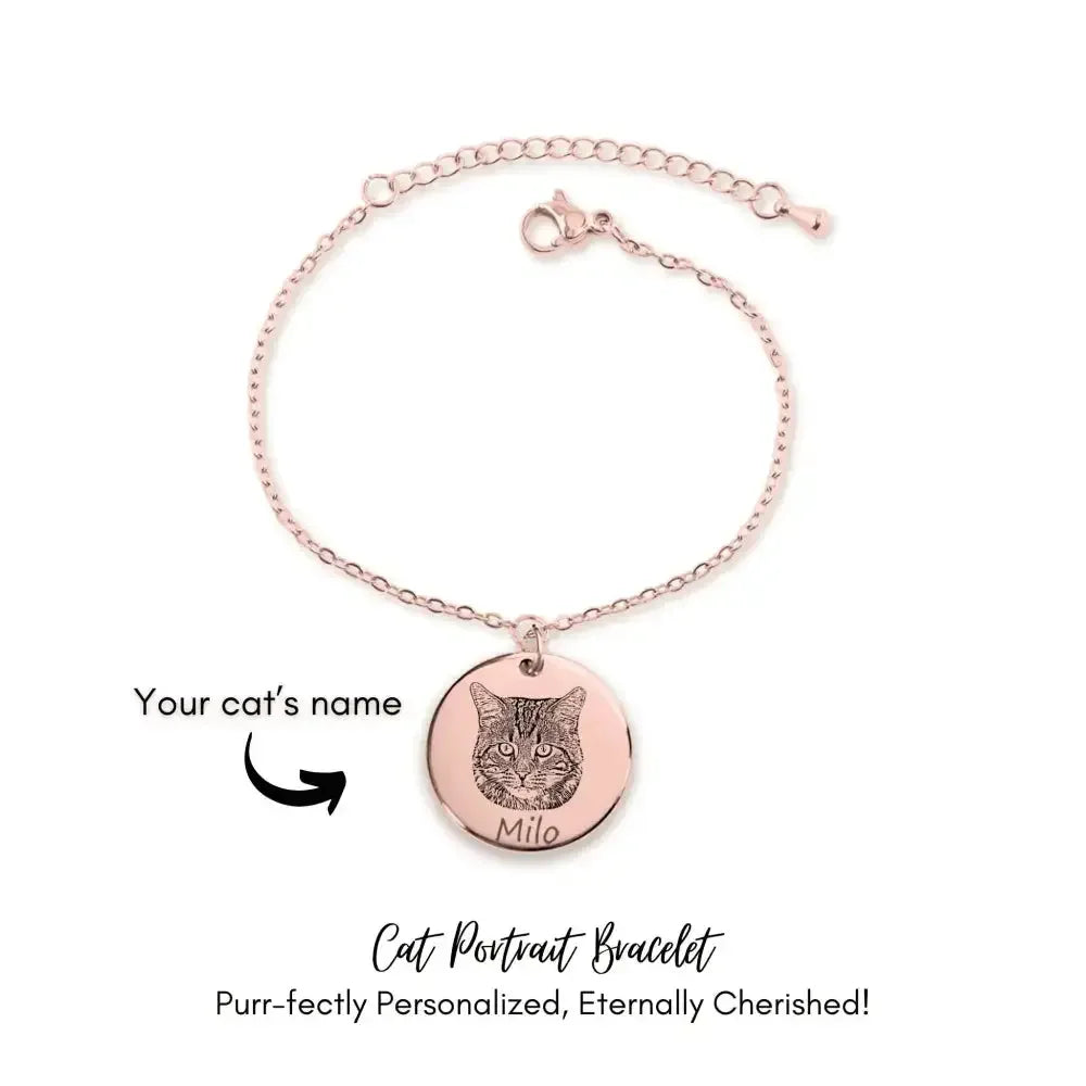 Cat Portrait Bracelet - FloofChonk