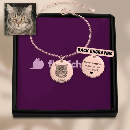 Cat Portrait Bracelet - FloofChonk