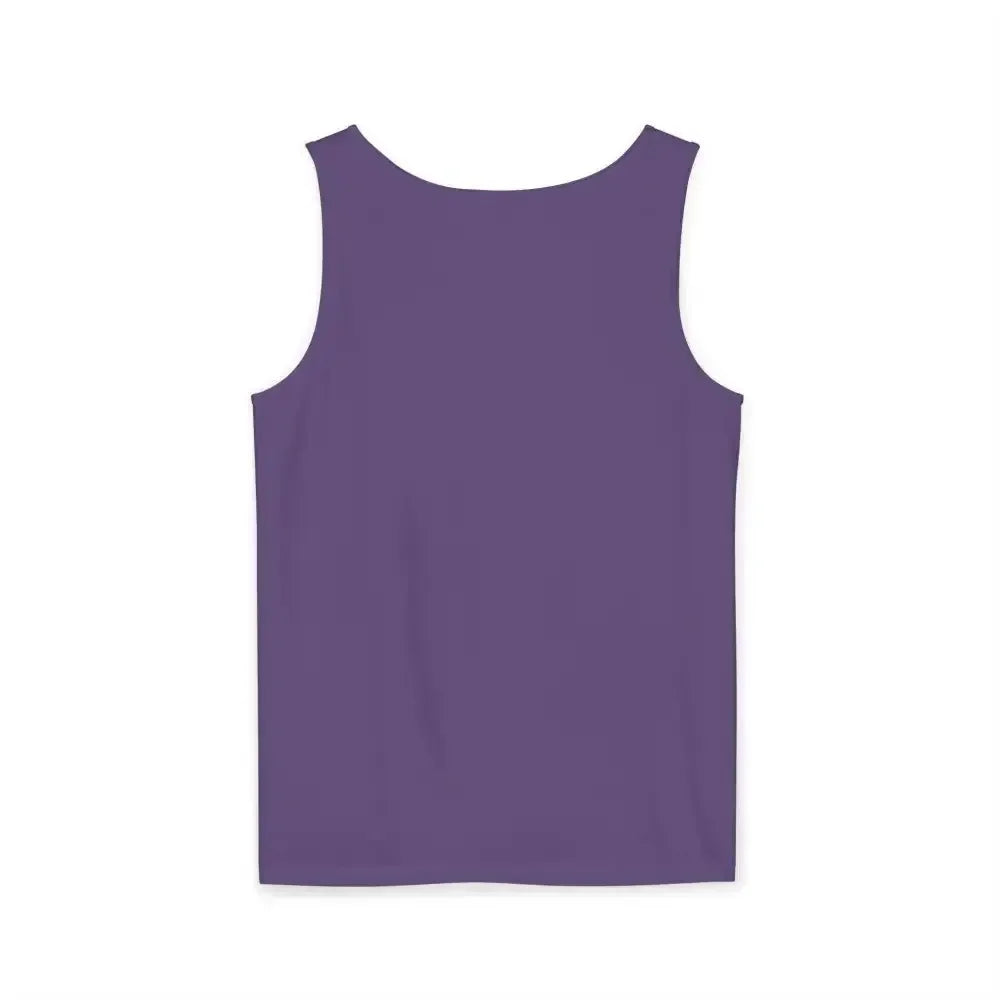 Cat Tank Top - Summer Vibes Unisex Garment-Dyed Tank Top - FloofChonk