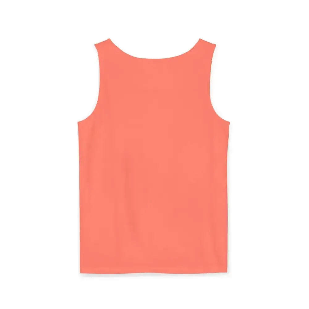 Cat Tank Top - Summer Vibes Unisex Garment-Dyed Tank Top - FloofChonk