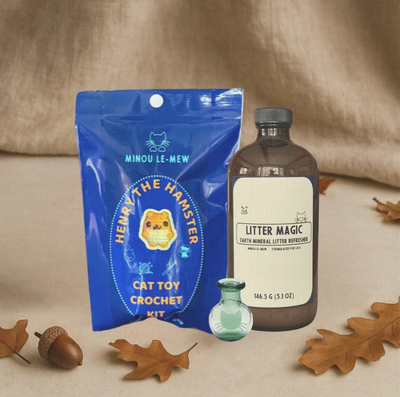 Cat Toy Crochet Kit | Handcrafted Cat Toy Making for the Crafty - FloofChonk