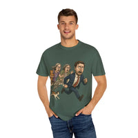Cats Chasing Figure T-Shirt Funny - T-Shirts