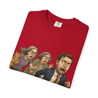 Cats Chasing Figure T-Shirt Funny - T-Shirts