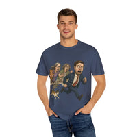Cats Chasing Figure T-Shirt Funny - T-Shirts