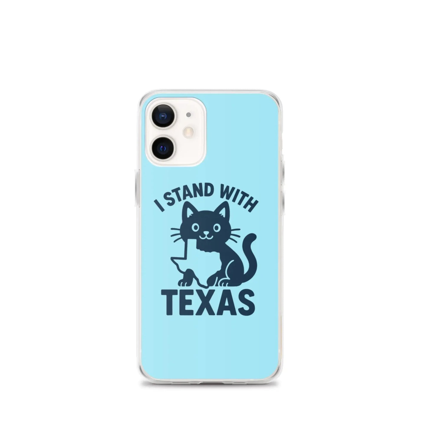 I Stand with Texas Clear Case for iPhone® - FloofChonk