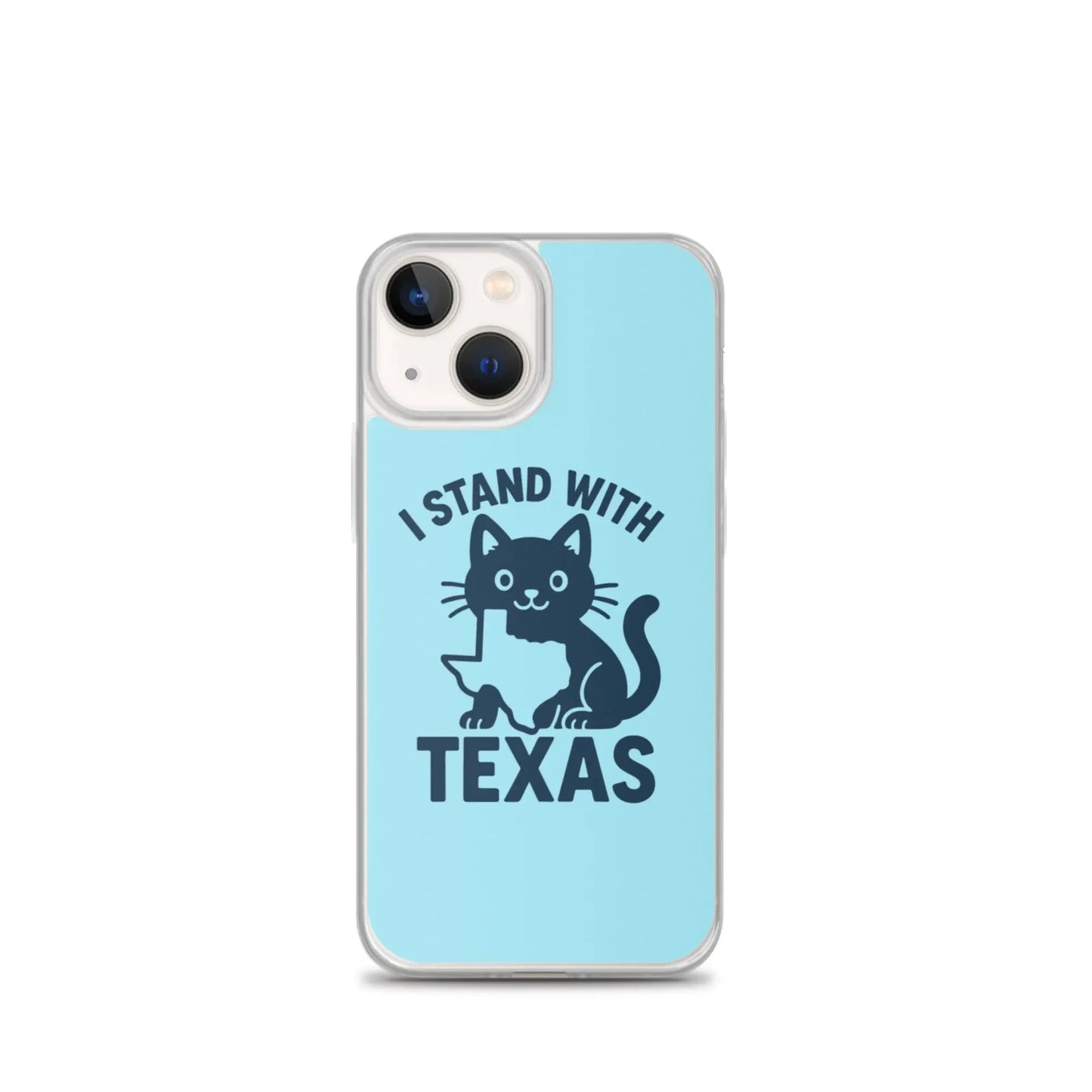 I Stand with Texas Clear Case for iPhone® - FloofChonk