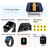 COLMI P81 Voice Calling Smart Watch Ultra 1.9’’ HD Screen 24H Health Monitor 100 + Sports Modes 200 + Watch Faces