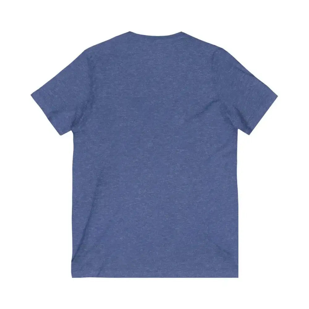 Cute Cat Meow Unisex V - Neck Tee - Perfect for Cat Lovers - FloofChonk