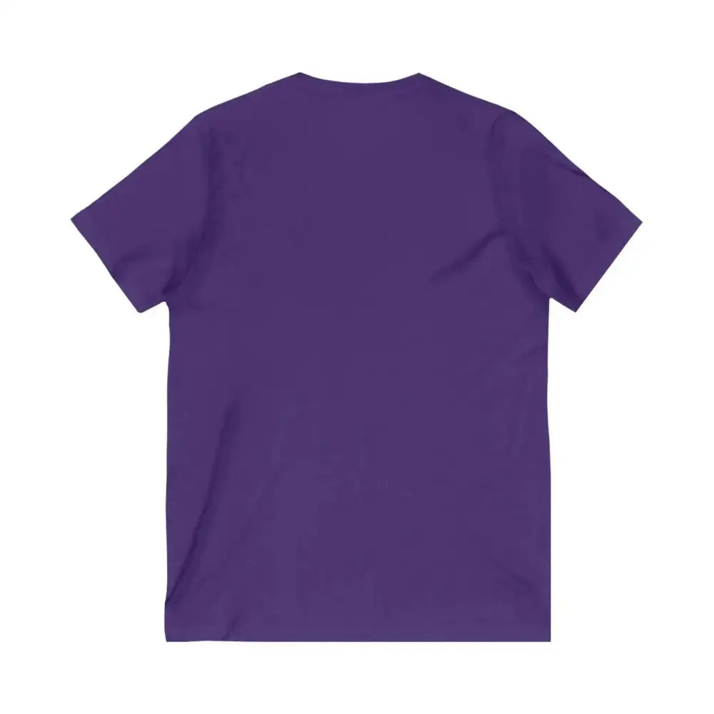 Cute Cat Meow Unisex V - Neck Tee - Perfect for Cat Lovers - FloofChonk