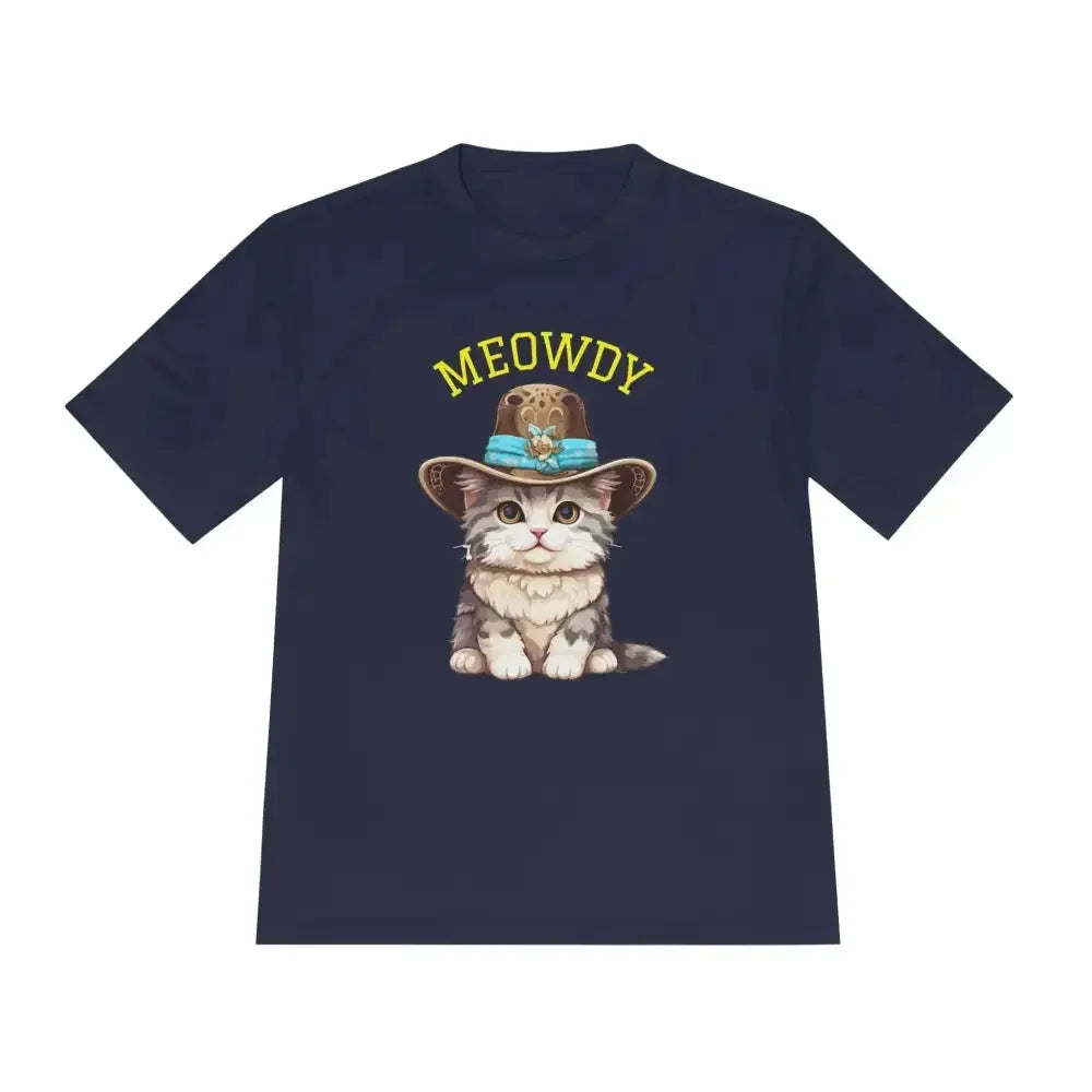 Cute Cat Themed Performance Tee - Perfect for Cat Lovers - FloofChonk