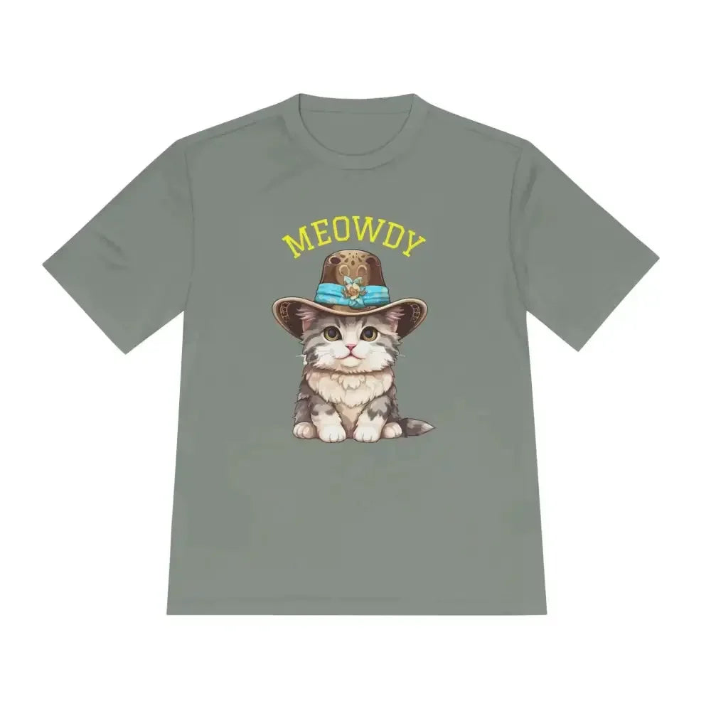 Cute Cat Themed Performance Tee - Perfect for Cat Lovers - FloofChonk