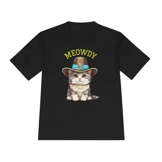 Cute Cat Themed Performance Tee - Perfect for Cat Lovers - FloofChonk