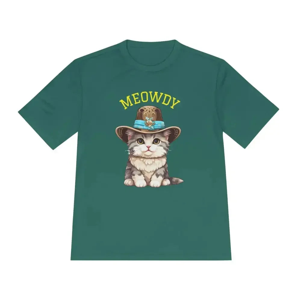 Cute Cat Themed Performance Tee - Perfect for Cat Lovers - FloofChonk