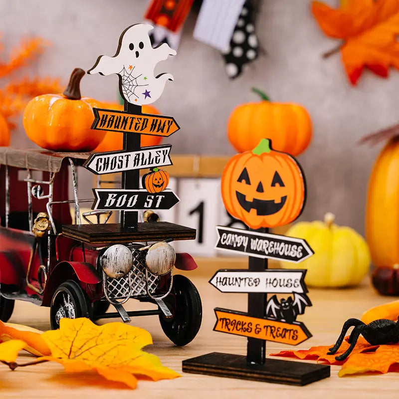 2-Piece Halloween Element Decor Ornaments - FloofChonk