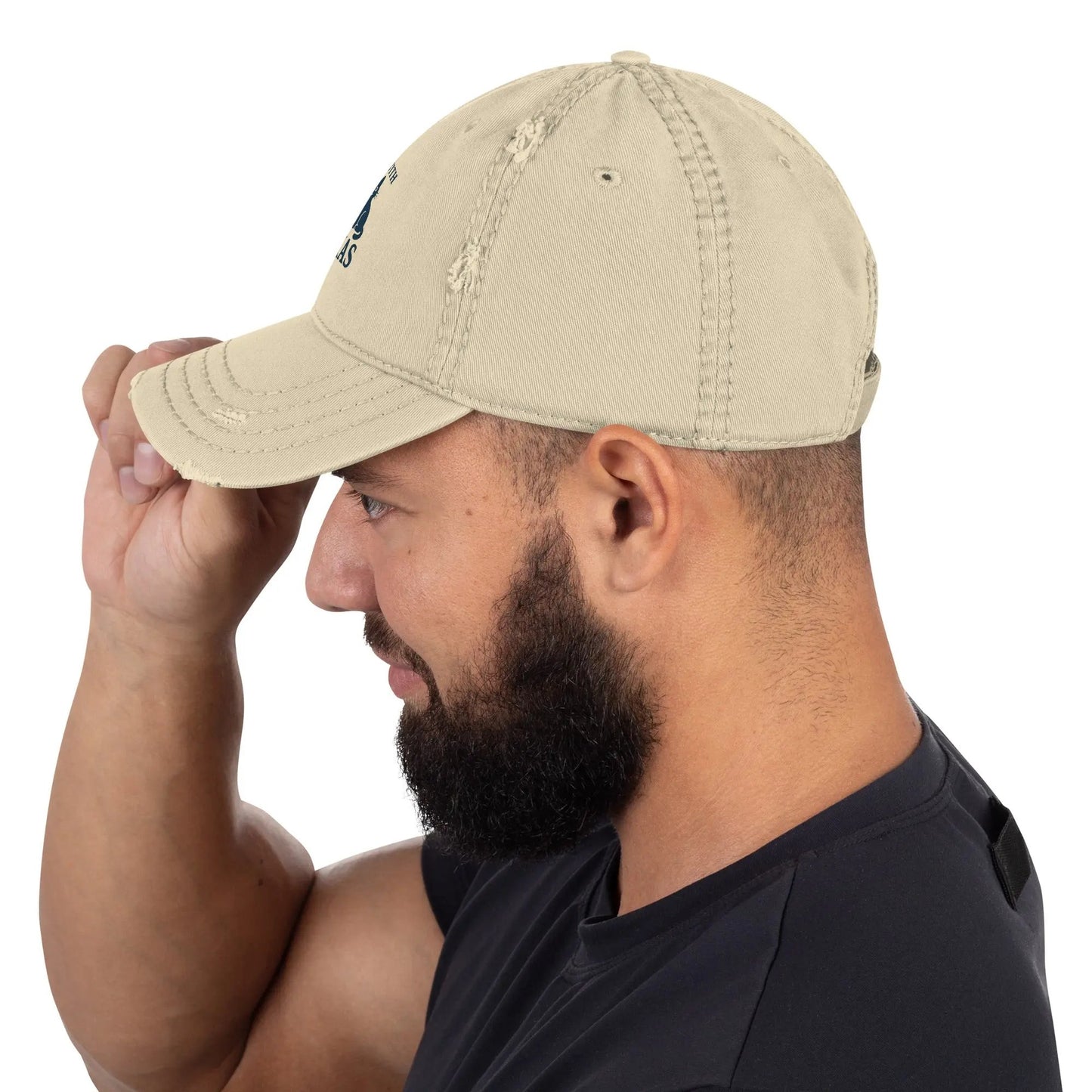 I Stand with Texas Distressed Dad Hat - FloofChonk