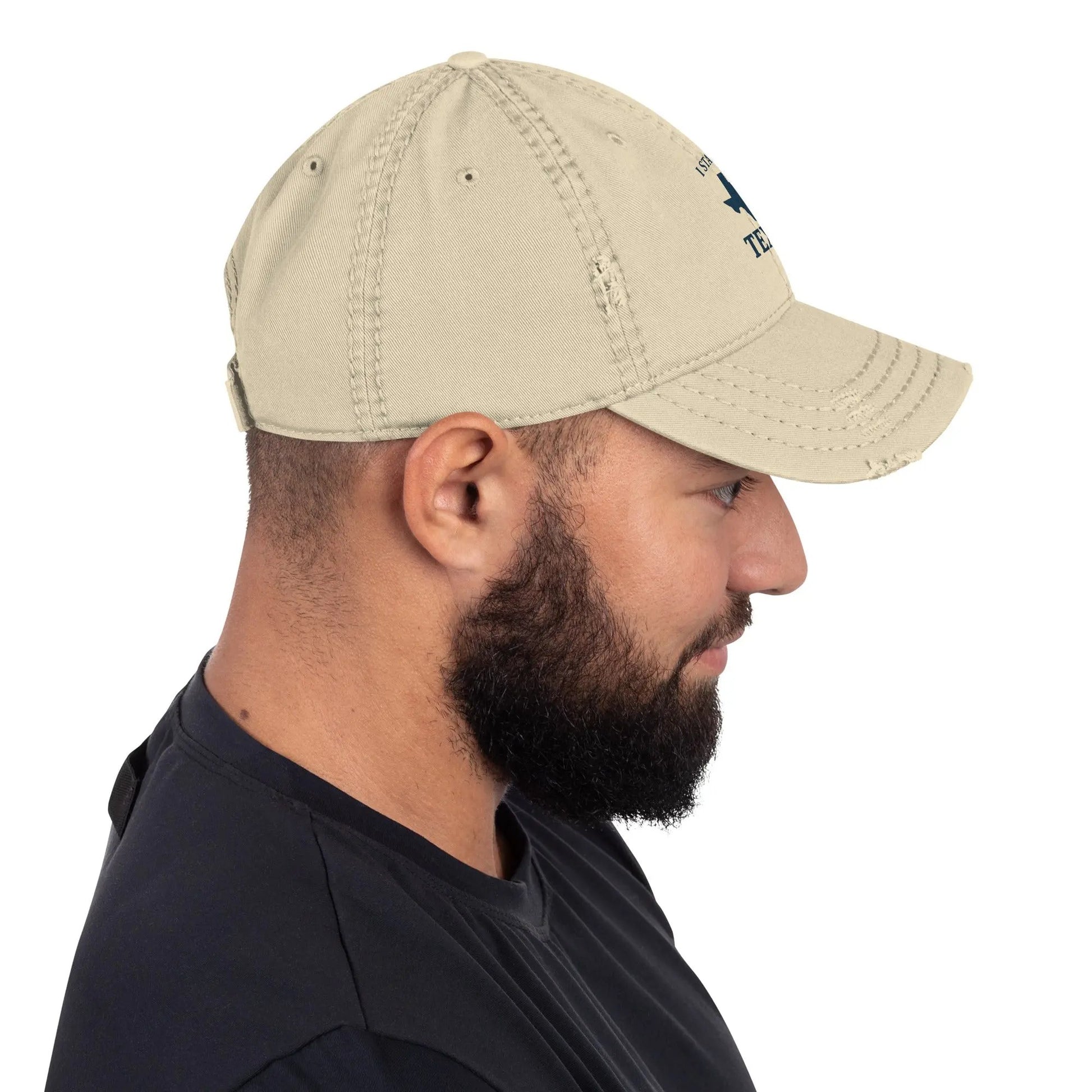 I Stand with Texas Distressed Dad Hat - FloofChonk