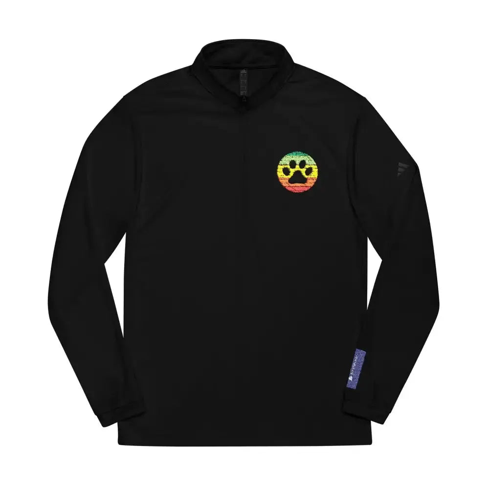 Embroidered Rainbow Cat Paw adidas Pullover - FloofChonk