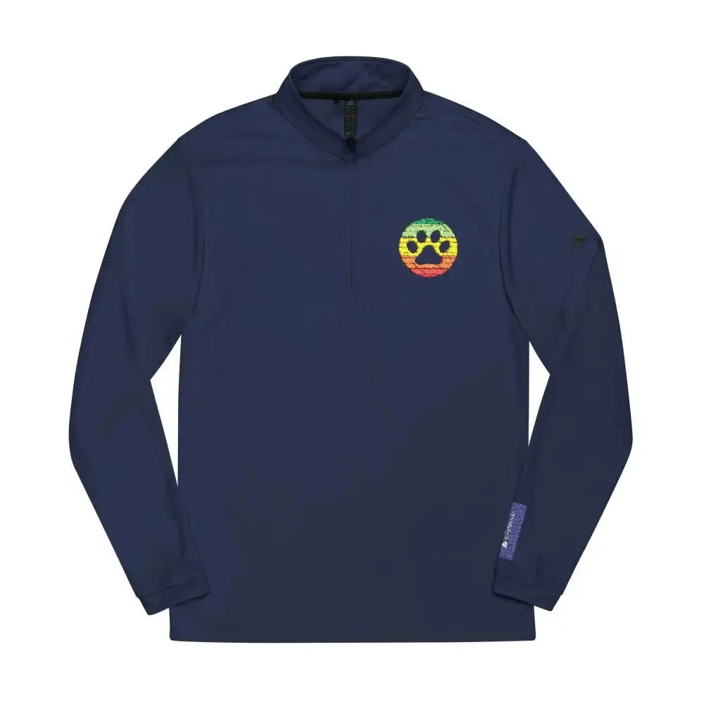 Embroidered Rainbow Cat Paw adidas Pullover - FloofChonk