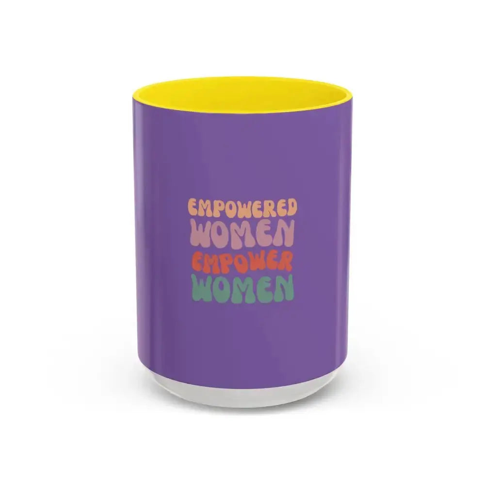 Empowered Women Coffee Mug - 11 and 15oz Accent Mug for Inspirational Gifts for Women - FloofChonk