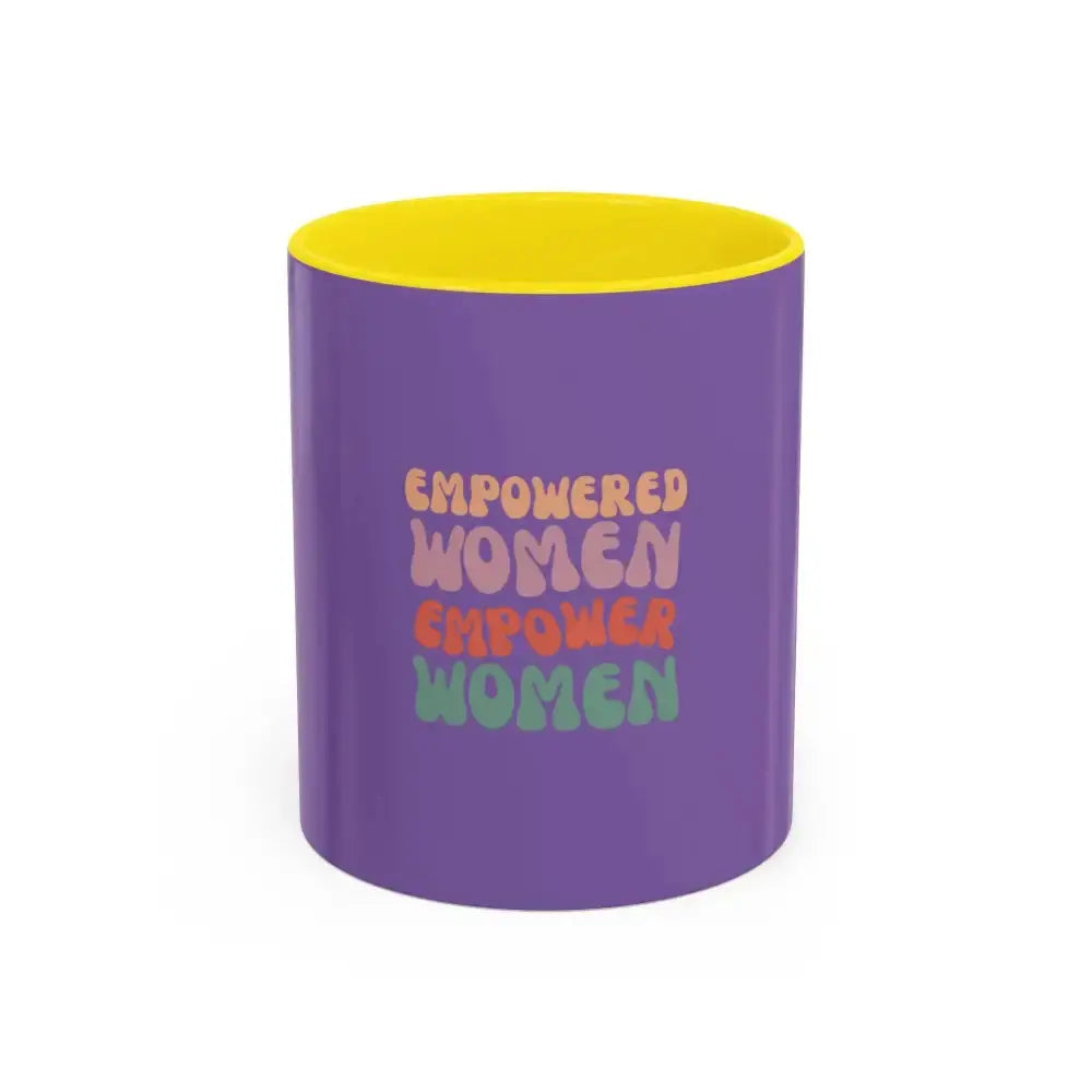 Empowered Women Coffee Mug - 11 and 15oz Accent Mug for Inspirational Gifts for Women - FloofChonk