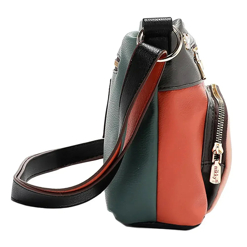 Nicole Lee USA Eco-Leather Adjustable Strap Crossbody Bag - FloofChonk